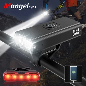 LED Cyklistika Světlo USB Nabíjecí 1800 Lumenů Přední Svítilna Kolo Světlomet výkonná Svítilna na Kole Lantern Power MTB Příslušenství