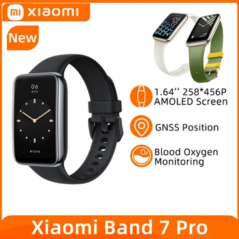 Xiaomi Mi Band 7 Pro AMOLED Obrazovky Kyslíku v Krvi Vždy Na ciferníku Multi Cvičení Režim Vodotěsné Xiaomi Smart Band 7 Pro 2022