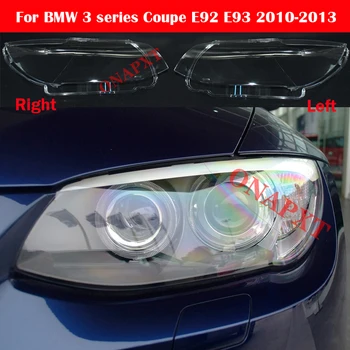 Auto Stínítko Lampy Pro BMW řady 3 Coupe E92 E93 2010-2013 Auto Přední Světlomet Sklo Kryt Shell Krytky Světla Případ Lampcover