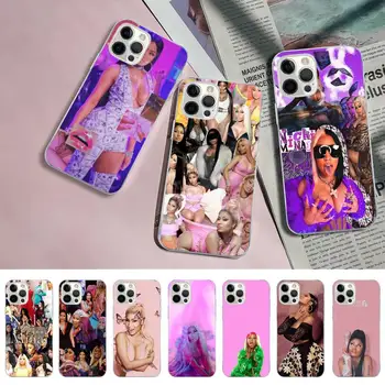 Hip Hop Nicki Minaj Telefon Pouzdro pro iPhone 11 12 13 mini pro XS MAX 8 7 6 6S Plus X 5S SE ROKU 2020 XR případě