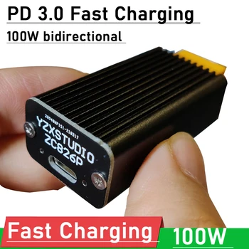 IP2368 100W obousměrný PD 3.0 Rychlé Nabíjení modul buck-boost, rychlé Nabíjení palubě 4S lithium baterie XT60 na typ-c rozhraní