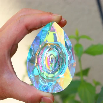 Závěsné Barevné Krystaly Prism Přívěsek pro Windows Dekorace Lustr Lampa Díly DIY Home Decor Svatební Doplňky
