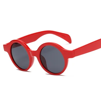 Dospělý Kulaté sluneční Brýle, Ženy Solidní Módní Pláž sluneční Brýle Pánské Populární Trend Leopard Tisk Brýle UV400