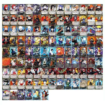 Naruto Angličtina Karty Flash Karty Anime Okolní Uzumaki Naruto, Uchiha Sasuke Ninja Akční Figurka Karty, Dítě Dar, Hračka