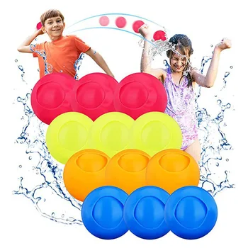 60MM Vodní Balónky Party u Bazénu Splash Koule s Vodou na jedno použití Bomby Absorpční Koule Venkovní Hrát Beach Hračky Laskavosti Vody Boj Hry