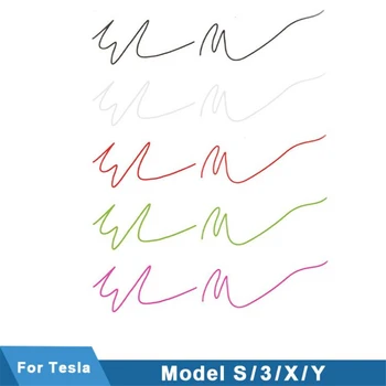 2022 Elon Musk Podpis Auto Samolepka Štítek Pro Tesla Model S 3 X Y Příslušenství Creative Auto Samolepky, Obtisky Automobil