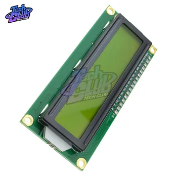 LCD Modrá/ Žlutá Zelená Obrazovka 1602 PCF8574T PCF8574 IIC/I2C / Rozhraní 16x2 Znaků LCD Displej Modul 1602 5V Pro Arduino