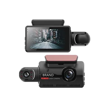 2 Objektiv Auto HD1080P Video recorder Dash Cam Auto Black Box 3.0 palcový IPS Fotoaparát Záznamník Noční Vidění, G-senzor, Smyčka Nahrávání Dvr