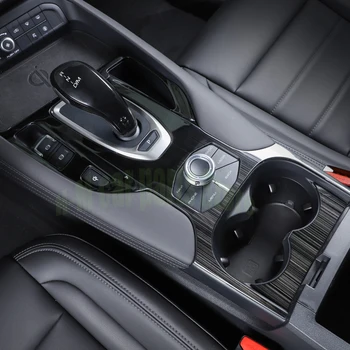 Pro Haval F7 F7X 2019 - 2021 auto gear panel, pohár rám dekorační lišty příslušenství zevnitř oceli Interiérové Lišty chrom