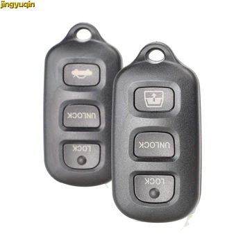Jingyuqin Inteligentní Vzdálené Klíče od Auta Shell Pro Toyota Sequoia 4-Runner 4Runner 2003-2008 3 Tlačítko + 1 Panic Key Fob Náhradní