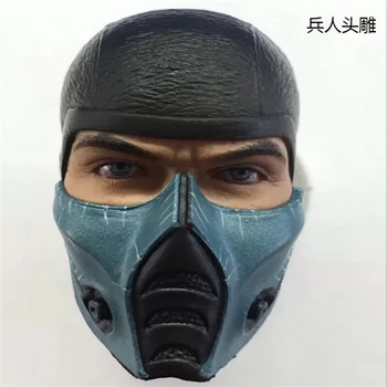 Skladem K Prodeji 1/6 Tajemný Ninja Maska Může Být Přijato Z Mužské Hlavy Sochy Pro Obvyklé 12inch Panenka Akční Obrázek