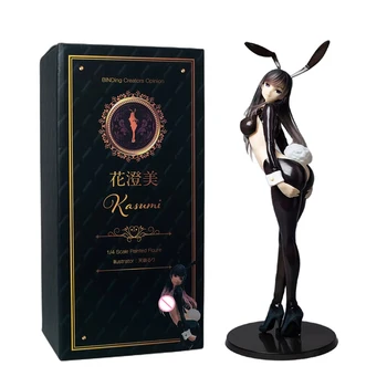 Anime Nativní Závazné Sexy Bunny Girl Kasumi Obrázek 1/4 Japonské PVC Akční Figurka Hračky Dospělí Tvůrci Kolekce Panenka Socha