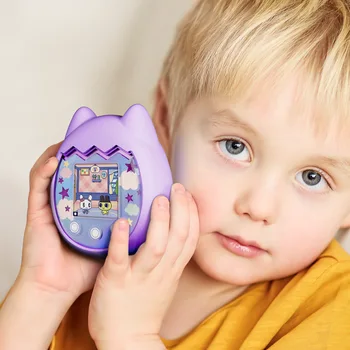 4 Barvy Ochranný Kryt Shell Pet Herní Stroj Silikonové Pouzdro pro Tamagotchi Pix Interaktivní Virtuální Zvířátko, Hra, Děti, Hračky