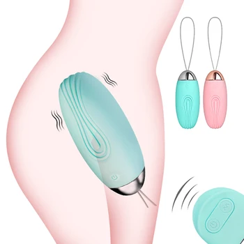 Sex Hračka, G-spot Stimulátor Skok Vajíčka Vibrační Vajíčko Vaginální Masér pro Ženy Kegel Cvičenec Dálkové Ovládání 10 Rychlost Sex Produktu