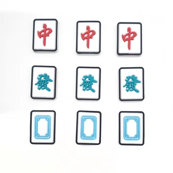 9pcs/nastavit Nové Mahjong boty doplňky osobnosti DIY boty spona dekorace Krokodýl kouzlo jibz dětské party Vánoční dárek