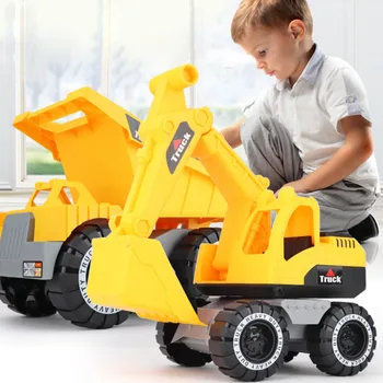 Dětské Klasické Simulace Inženýrství Auta, Hračky Bagr Model Traktor Hračky Dump Truck Model Auta Hračka Mini pro Chlapce Dárek