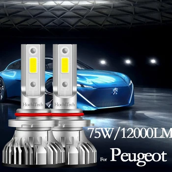 Pro Peugeot 108 208 301 307 206 308 408 508 2008 3008 5008 Partner High Beam, Nízké Světlo Reflektor Žárovky, Led Mlhové Světlo H1, H7, H11