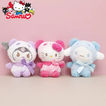 Sanrio Melodii Hello Kitty, Kuromi Cinnamoroll Panenka Přívěsek Valentine Den Roztomilý Keychain Aktovka Dekory Přítelkyně 10/14/16cm
