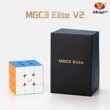 MGC 3 Elite V2 M Magnetický Rychlost Magic Cube Stickerless Profesionální Vrtět Hračky MGC3 Elite V2M Cubo Magico Puzzle