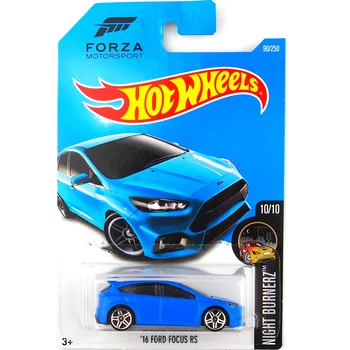 Hot Wheels 1:64 Auto FORD FOCUS RS Forza Motorsport Collector Edition Kovový Odlitek Modelu Auta, Děti, Hračky Dárek