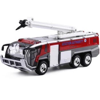 Nový Hasič Slitiny Auto Oyuncak Letiště Fire Truck Model Děti Hračky Inženýrství Pronájem Zvukové a Světelné Hračky Auta Miniatury