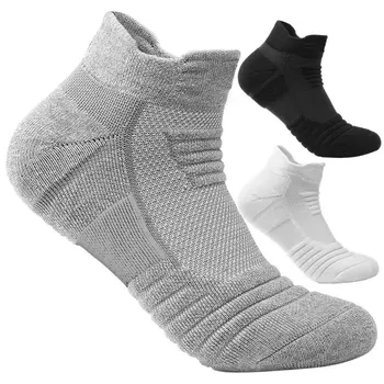 Sportovní Ponožky Muži Mesh Prodyšný Ležérní Krátké Ponožky Letní Bavlněné Sportovní Ponožky Absorbují Pot Kotníkové Ponožky