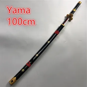 100cm SSR Yama kouzelný meč Zbraň Cosplay Ozbrojených Katana Espada Dřeva Ninja Nože, Samurajský Meč Prop Hračky Pro Dospívající