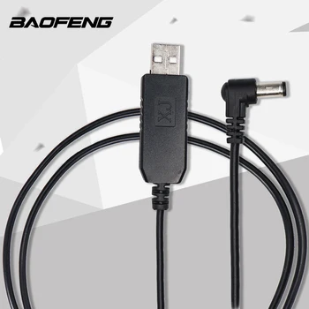 Walkie-talkie Příslušenství USB Nabíjecí kabel pro BaoFeng UV-5R UV-82 UV-8D BF-9700 UV-6R UV9R Rádio Desktop Nabíječka