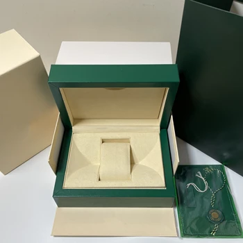 Tovární přímý nahradit původní Rolexables zelené hodinky box luxusní značka s příponou karty lze přizpůsobit AAA watch box