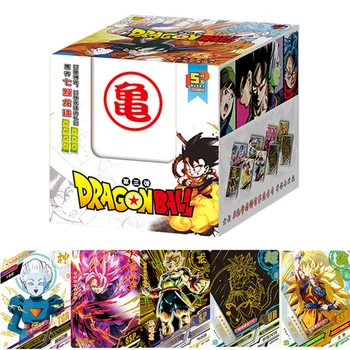 5/25/100 Ks Anime Dragon Ball Carte Son Goku Saiyan Vegeta TCG Vzácné Obchodování, Sběr Karta, Bitva Karty pro Děti Dárek, Hračky