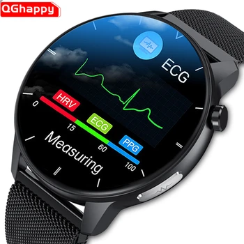2022 EKG+PPG Chytré Hodinky Muži Tělesné Teploty Krve Kyslíkem Srdeční Frekvence Monitoru IP68 Vodotěsné Smartwatch, Fitness Tracker Ženy