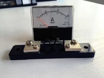 Ukazatel Analogové Amp Panel Metr Aktuální Ampérmetr DC 0-15A 15A s derivační doprava zdarma