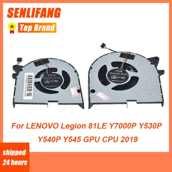 Pro LENOVO Legie 81LE Y7000P Y530P Y540P Y545 CPU FAN DFS501105PR0T GPU Chladič DFS200105200T FKTY DFS2001052Q0T Chlazení 5V 0.5 A