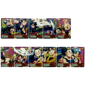 Dragon Ball Extra dlouhé horizontální verzi 11 sestřih karty Super Saiyan Goku Vegeta Hra Kolekce Flash Karty Dárek Hračky