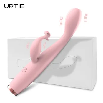 Začátečník G-Spot Rabbit Vibrátor pro Ženy, Tichý Rychlý Orgasmus, Bradavky, Vagina, Klitoris Stimulátor Ženské Sexuální Hračky pro Dospělé 18