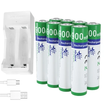 4/8ks 1,6 V AAA NIZN Nabíjecí Baterie NIZN Nabíječka NI-ZN Baterie 900mWh Triple Velikost pro Hračky, Svítilny