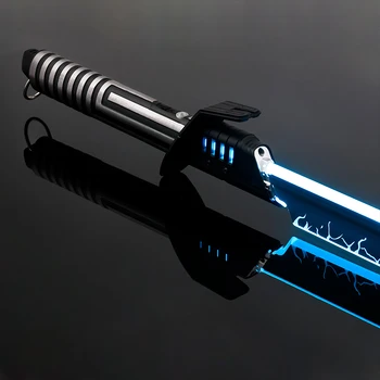 CXSABER Tmavě Šavle Hladký Těžké Souboje se Světelným mečem Proffie 2.2 Deska s SD Kartou FOC Nastavení Hlasitosti Jedi Laser Darksaber