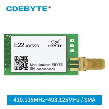 SX1268 433MHz 22dBm LoRa bezdrátové UART modul TTL úroveň E22-400T22D CDEBYTE 5 km dlouhé vzdálenosti bezdrátový vysílač přijímač