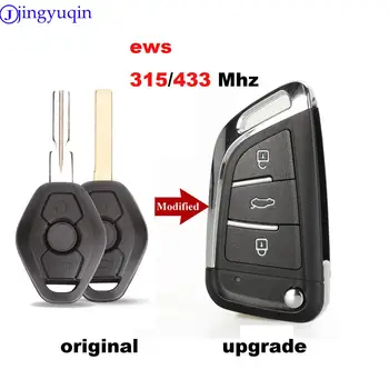 jingyuqin Upgrade EWS ZEPTAT 315/433Mhz 7935 ID44 Vzdálené Klíče Pro BMW EWS X3 X5 Z3 Z4 1/3/5/7 Série Vysílače dálkového ovládání Vstupu HU58