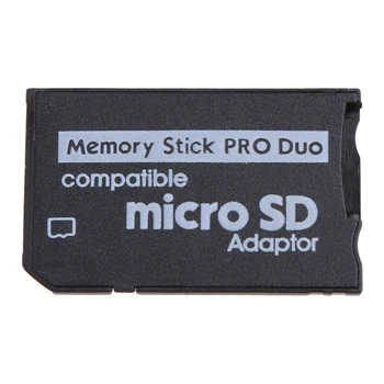 Micro SD, SDHC TF na Memory Stick MS Pro Duo PSP Adaptér Převodník Nové Karty