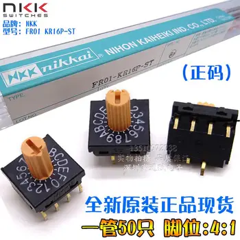 NKK Fr01 KR16P-ST Digitální Otočný Kódovací Přepínač 16-Bitové Kladné Kód 4:1 Kodér