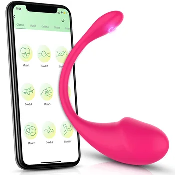 Bezdrátové Bluetooth G Spot Vibrátor Vibrátor pro Ženy APP Dálkové Ovládání Opotřebení Vibrační Vajíčko Klitorisu Ženy Kalhotky Sex Hračky pro Dospělé