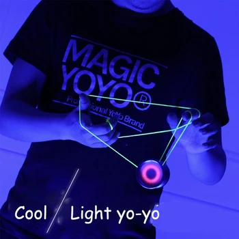 Původní MAGICYOYO nové police Y02-AURORA super osvětlení kovové Yo-Yo Aurora LED Yo-Yo děti klasické hračky