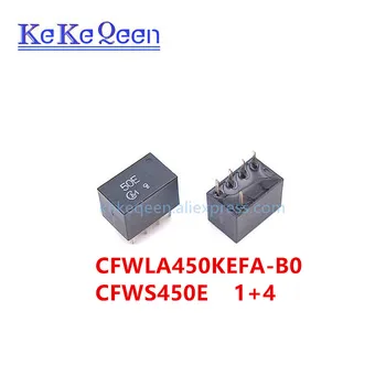 10Pcs/Lot CFWS450E CFWLA450KEFA-B0 LT450EW LT450E 450EW 1+4 5Pin 450KHz keramický filtr Pro komunikační Signál relé