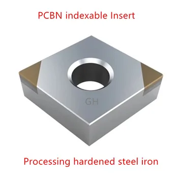 CCGT060204 CCGT09T304 CBN vloží dva PCBN tip karbidu soustružení, nástroje na soustružení DCGT11T304 CNC řezací fréza oceli, zpracování kovů