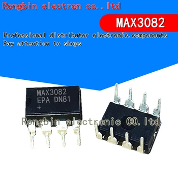 10KS MAX3082 MAX3082EPA MAX3082CPA DIP8 Rovnou plug-in, transceiver IC