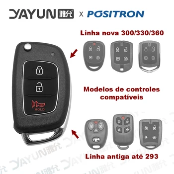 YAYUN Hyundai HY-03A Kódované Nůž Klíč Pozitronová Flex Alarm Tlačítka Nové a Staré Linky Snědl 293 300 330 360 Doprava Zdarma