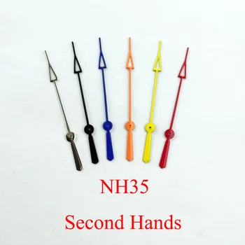 nh35 ruce ukazovátko, Silver needle zelený světelný, Hodinky, doplňky,vhodné pro nh35 Druhé Ruce nh36 pohyb M1