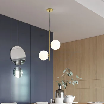 LED přívěsek světlo Nordic moderní lustr visící lampy vnitřní osvětlení domů dekor pro obývací pokoj ložnice noční světlo svítidla