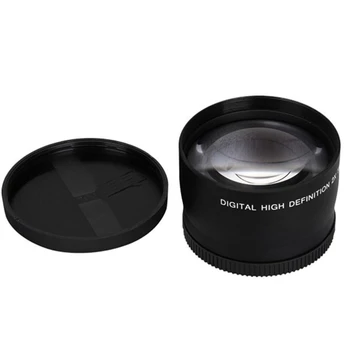 58mm 2.0 X Univerzální Telekonvertor Objektivu Teleobjektiv Multi-layer Coated DSLR Fotoaparáty Příslušenství pro Close-up Natáčení